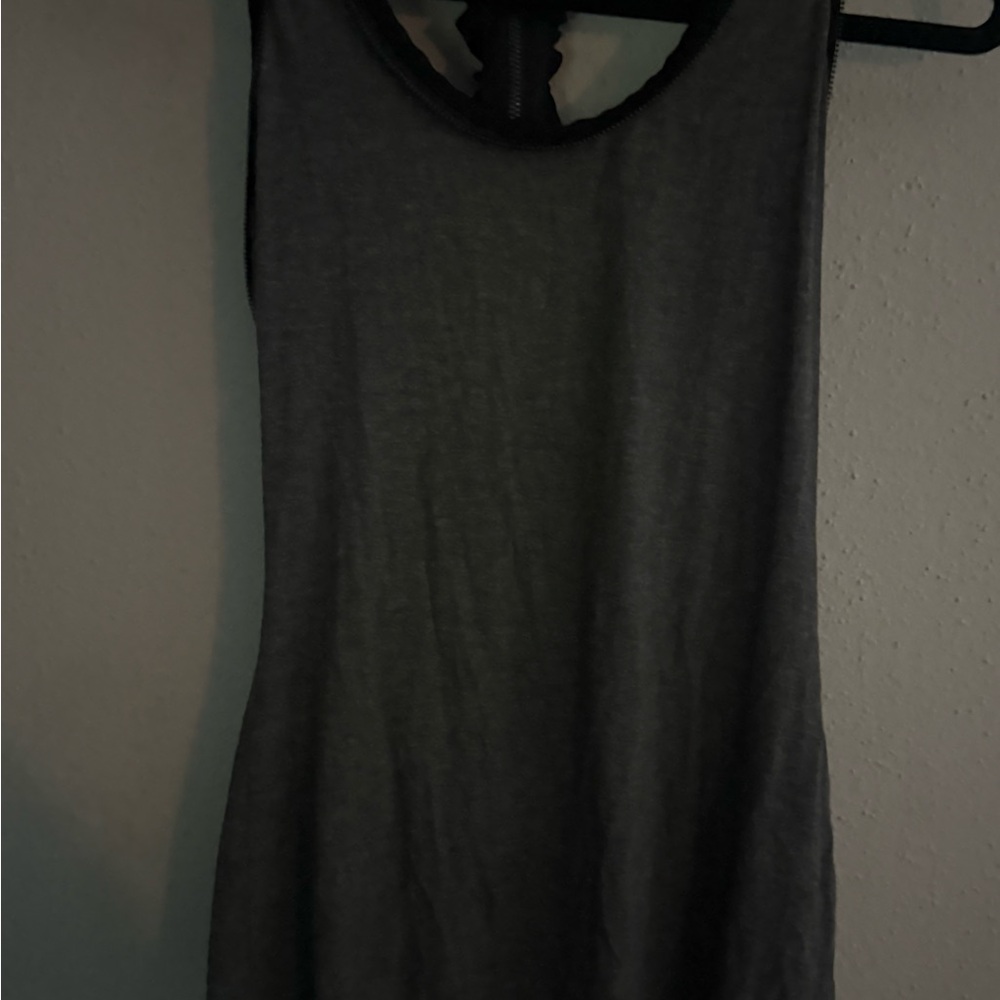 Takara Charcoal Sleeveless Tank Top